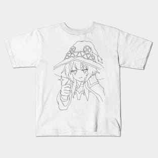 Megumin Sketch [Anime] Kids T-Shirt